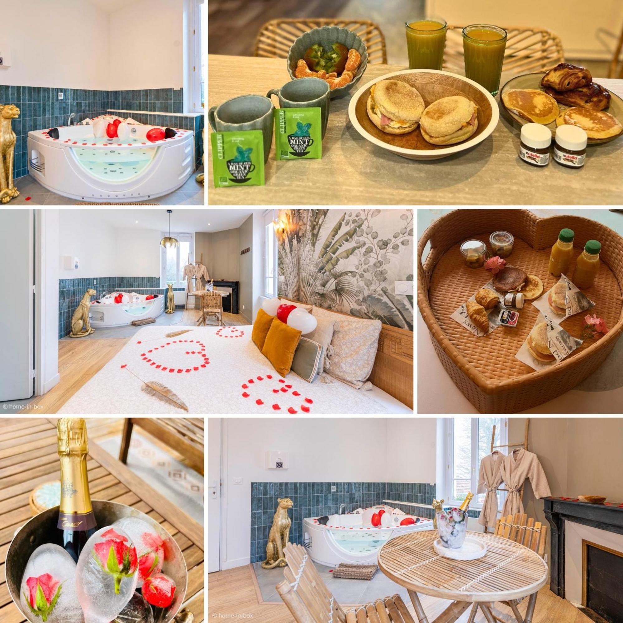 Le Nid D'Eliyah, Suites Avec Jacuzzi 15Min Disneyland Paris Nanteuil-les-Meaux ภายนอก รูปภาพ